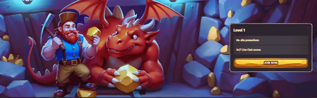 Dragonia Casino – loyalty VIP επίπεδα πρόγραμμα Ελλάδα